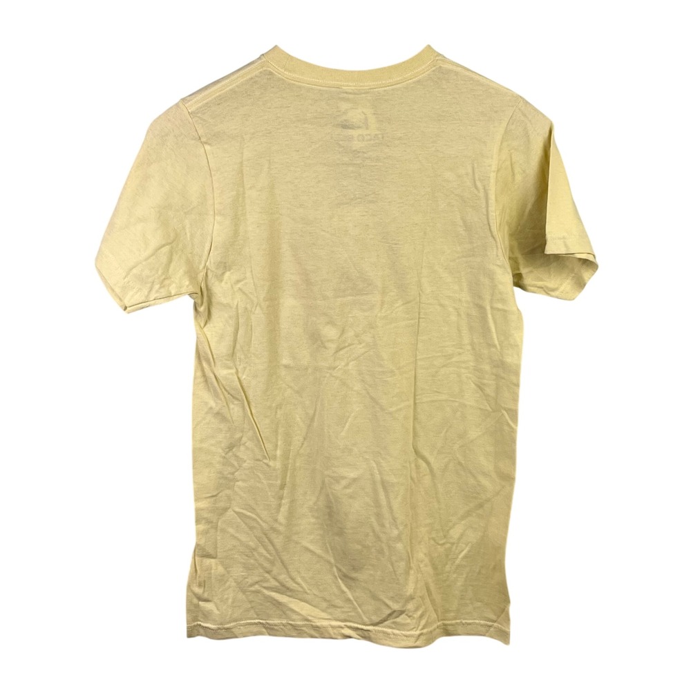 Taco Bell Graphic Retro Rainbow Yellow Athletic Fit T-Shirt Small Official NWT - Picture 3 of 6